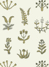 Josephine Munsey Wallpaper Floral Spot - Chaingate Green/ Meadow/ Ringhill White