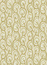 Josephine Munsey Wallpaper Geranium Stripe - Meadow/ Maitland Green/ Skirting White