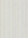 Josephine Munsey Papier peint Hand Painted Stripe - Barton Blue/ Cotswold White