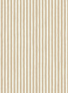 Josephine Munsey Papier peint Hand Painted Stripe - Stepping Stone/ Skirting White