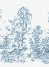 Jannelli & Volpi Wandbild Mandalay - White Blue Panel 2