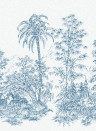Jannelli & Volpi Wandbild Mandalay - White Blue Panel 4