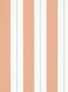 Osborne & Little Tapete Bramante Stripe - Terracotta