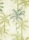 Clarke & Clarke Papier peint Palmyra - Palm