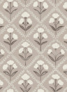 Coordonne Papier peint Poppy - Taupe