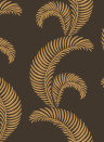 Sandberg Wallpaper Jasmine - Charcoal