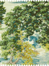 Sanderson Stoff Ancient Canopy - Sap Green