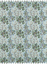 Sanderson Stoff Foraging Embroidery - Dawn Blue