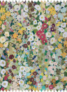 House of Hackney Fabric Hollyhocks - Cotton Linen - Summer