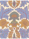 House of Hackney Tessuto Emania - Cotton Linen - Azurite