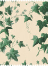 House of Hackney Fabric Hedera - Cotton Linen - Viridan