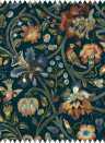 House of Hackney Fabric Gaia - Velvet - Midnight