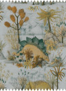 House of Hackney Tissu Dinosauria - Cotton Linen - Dusk