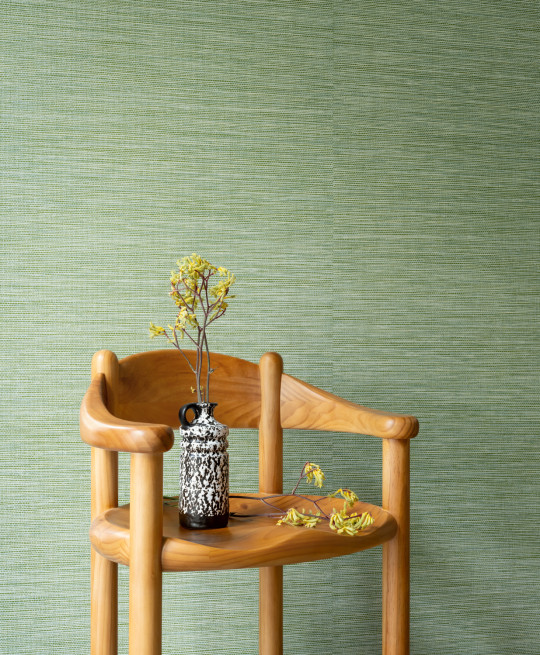 Essentials by Arte International Wallpaper La Prairie - Green Herb