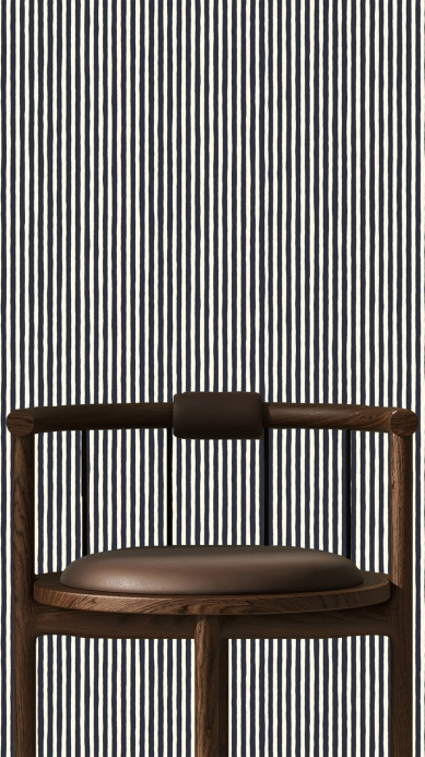 Josephine Munsey Wallpaper Hand Painted Stripe