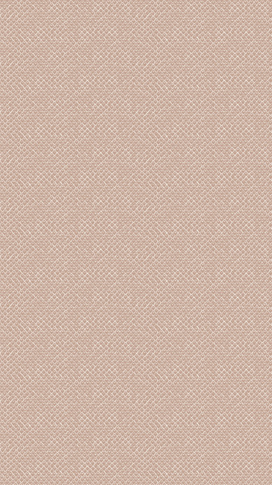 Josephine Munsey Wallpaper Pineapple Squares - Ham Pink/ Cotswold White