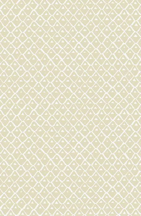 Josephine Munsey Wallpaper Pineapple Squares - Maitland Green/ Ceiling White