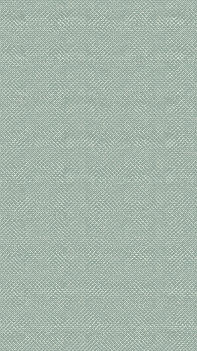 Josephine Munsey Wallpaper Pineapple Squares - Osney Blue/ Salt Ridge