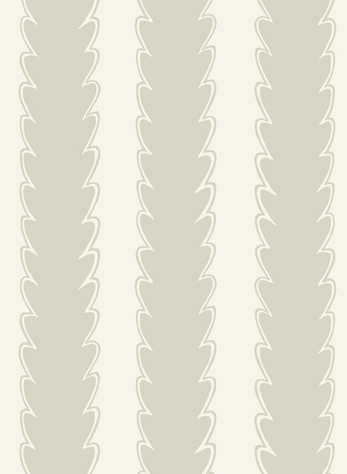 Josephine Munsey Wallpaper Scallop Stripe - Rudge Hill/ Washbrooke