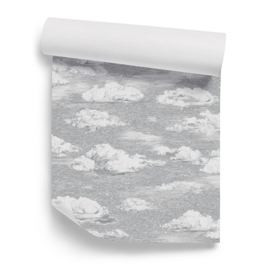 Sian Zeng Carta da parati Clouds - Grey