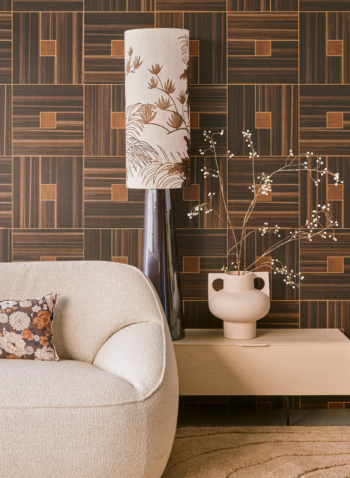 Eijffinger Wallpaper Veneer Blocks