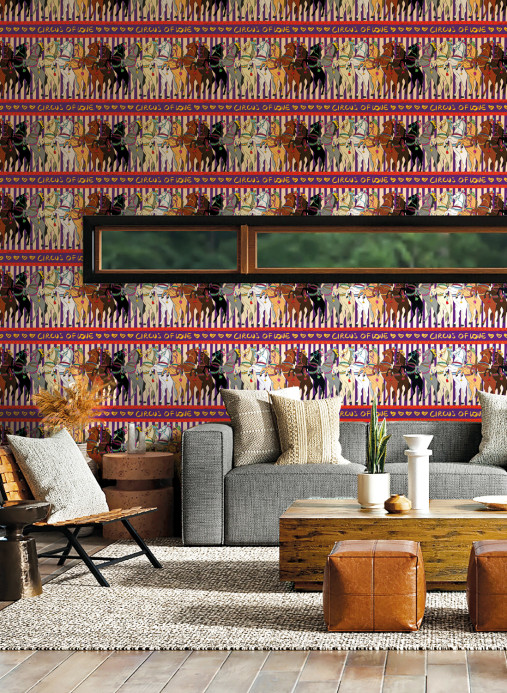 Jannelli & Volpi Wallpaper Crazy Horse