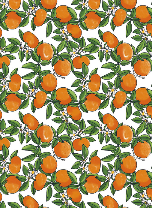 Jannelli & Volpi Wallpaper Tangerine