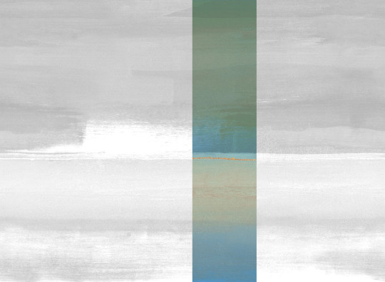 Jannelli & Volpi Wandbild Alegranza - Green Blue Panel 4