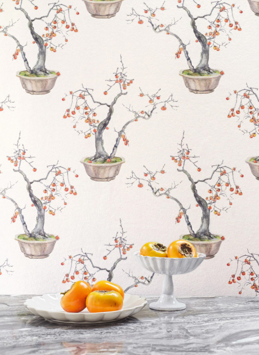 Cole & Son Wallpaper Kaki Persimmon