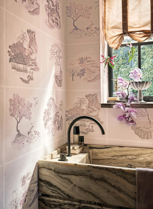 Cole & Son Wallpaper Tile Toile