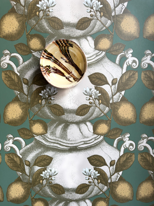 Studio Lisa Bengtsson Wallpaper Limoncello - Green