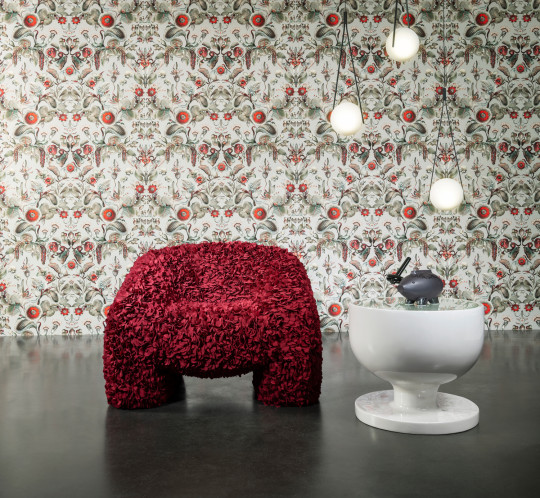 Moooi for Arte Tapete Coccinella Bella - Stone Grey