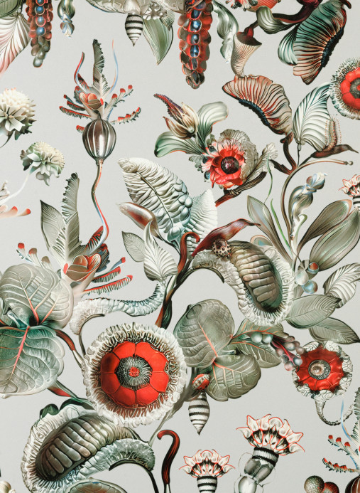 Moooi for Arte Wallpaper Coccinella Bella - Stone Grey