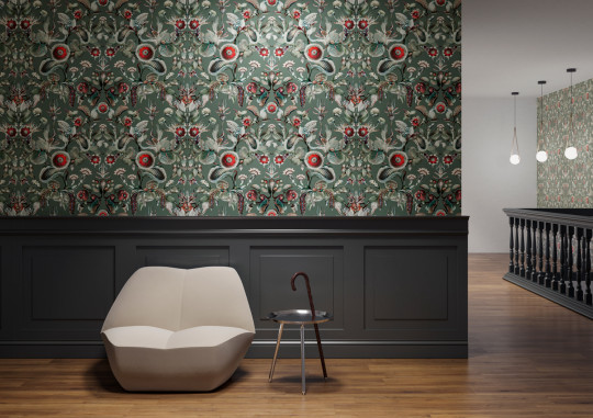 Moooi for Arte Tapete Coccinella Bella - Sage Green