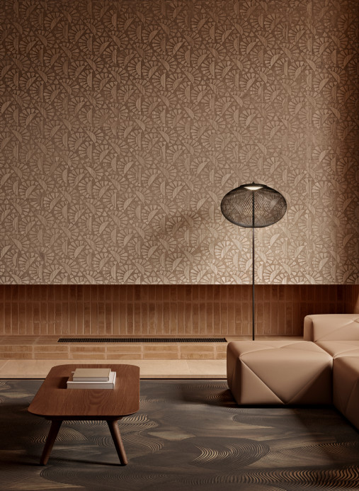 Moooi for Arte Tapete Woodblock Beetle Flora