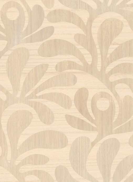 Moooi for Arte Wallpaper Woodblock Beetle Fern - Birch