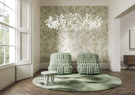 Moooi for Arte Carta da parati Silk Bombis