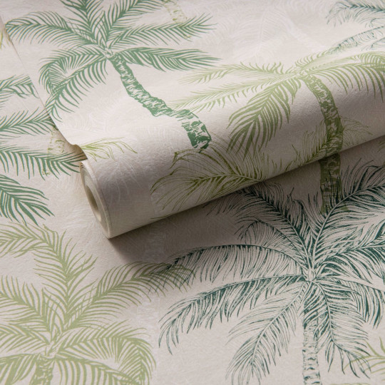 Clarke & Clarke Wallpaper Palmyra - Palm