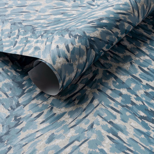 Clarke & Clarke Wallpaper Pokot - Denim