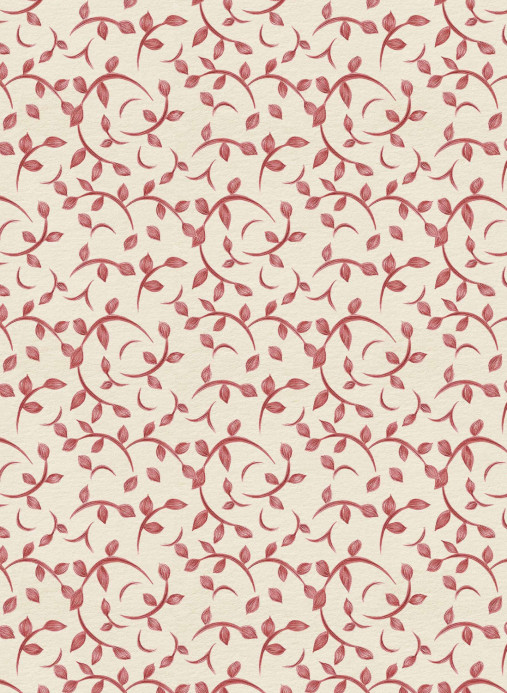 Coordonne Wallpaper Twig - Red