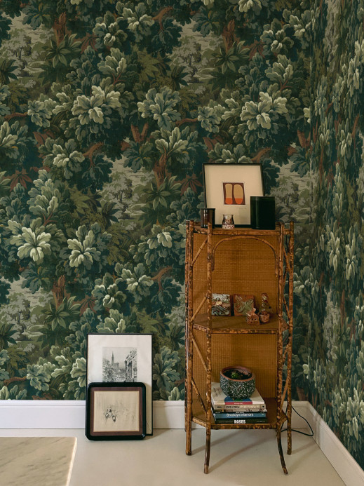 Coordonne Wallpaper Verdure 16th - Green