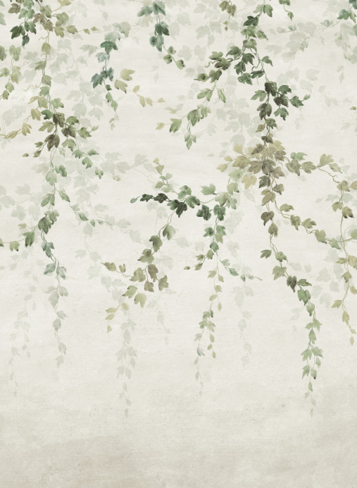 Coordonne Mural Vine Shadow - Green