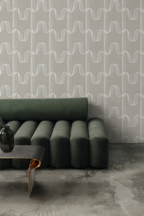 Coordonne Wallpaper Graphite - Pearl