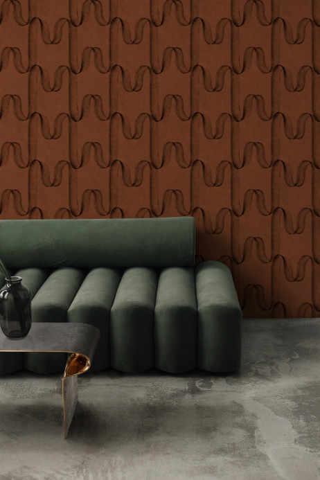 Coordonne Wallpaper Graphite - Clay