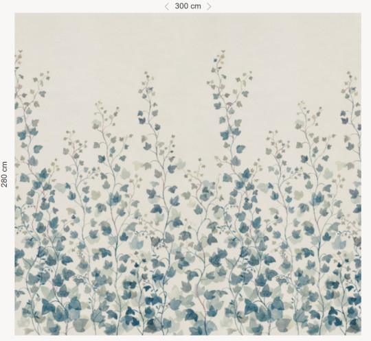 Sandberg Wandbild Ivy - Blue