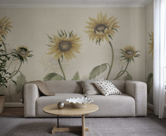 Sandberg Mural Sunflowers