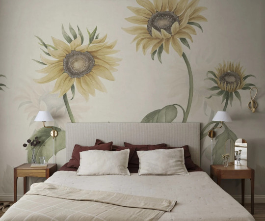 Sandberg Mural Sunflowers