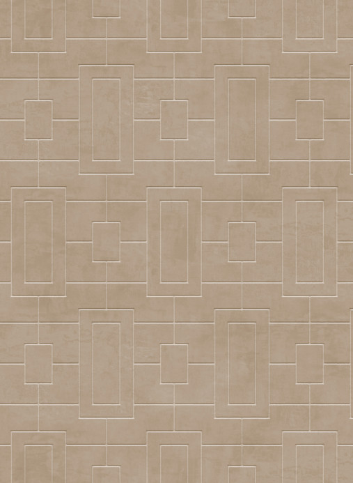 Coordonne Papier peint Fretwork - Stone