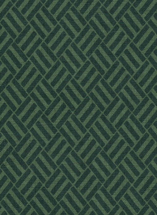 Coordonne Tapete Crosshatch - Emerald