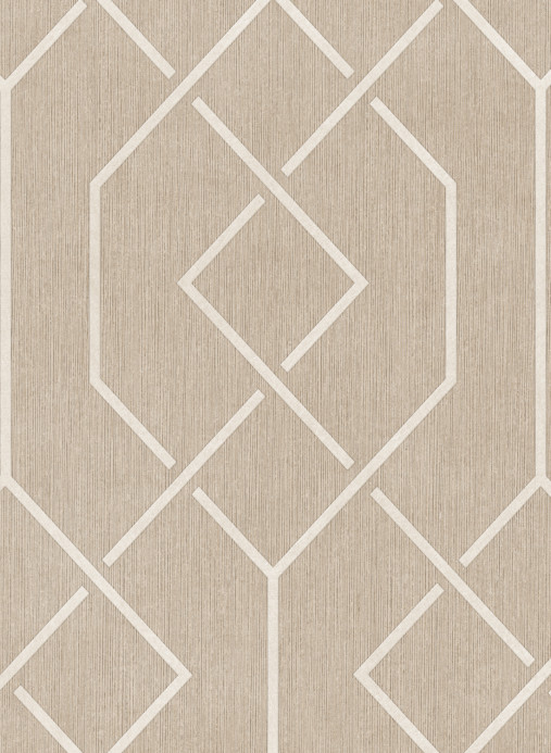 Coordonne Wallpaper Trellis - Stone